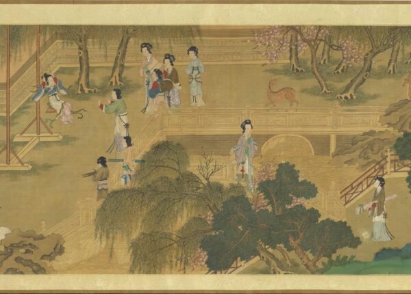 Hundred Beauties Scroll (Bai Mei Tu Juan) - 图片 2