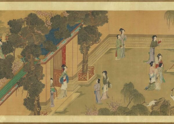 Hundred Beauties Scroll (Bai Mei Tu Juan) - 图片 3