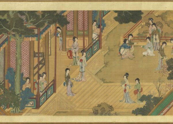 Hundred Beauties Scroll (Bai Mei Tu Juan) - 图片 4
