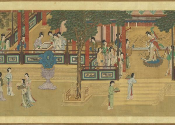 Hundred Beauties Scroll (Bai Mei Tu Juan) - 图片 6