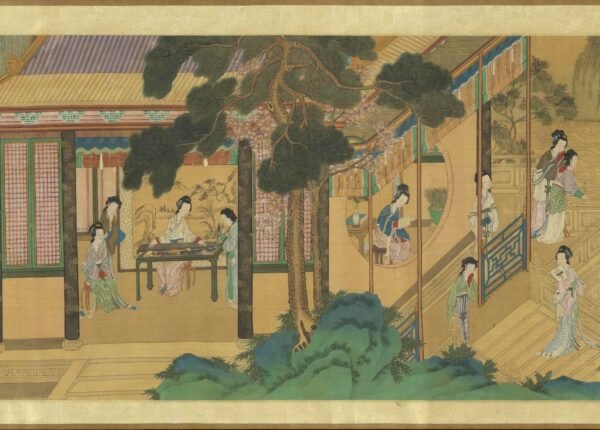 Hundred Beauties Scroll (Bai Mei Tu Juan) - 图片 9