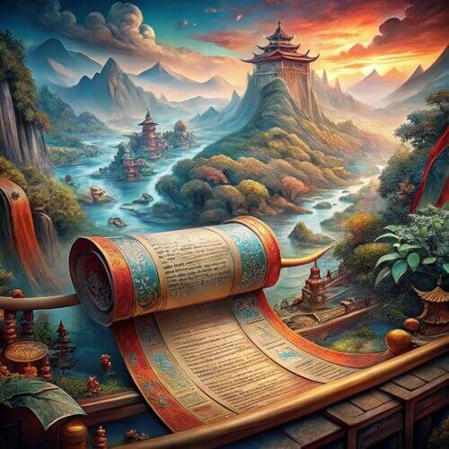 Album of Eternal Youth（Scroll）万年不老图册