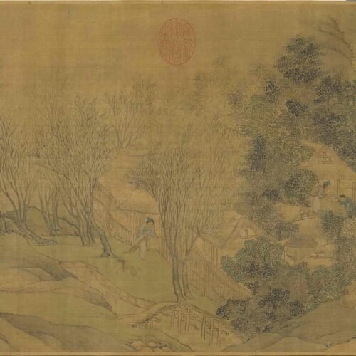 Imperial Lineage A Millennial Atlas of Confucian Orthodoxy(Scroll)帝王道统万年图册