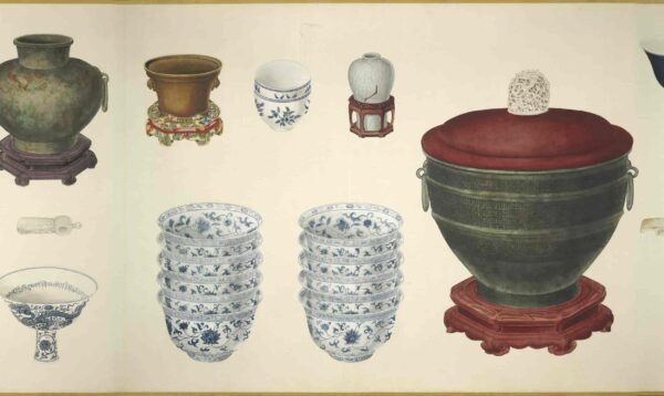 Antique Catalog Scrolls (《古玩图卷》) - 图片 12