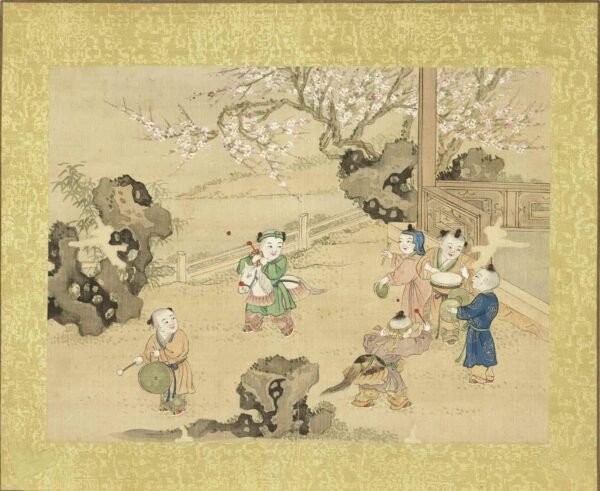 An Illustrated Album of Harmonious Joy in the Lantern Festival（Scroll）欢洽寰区图册 - 图片 3