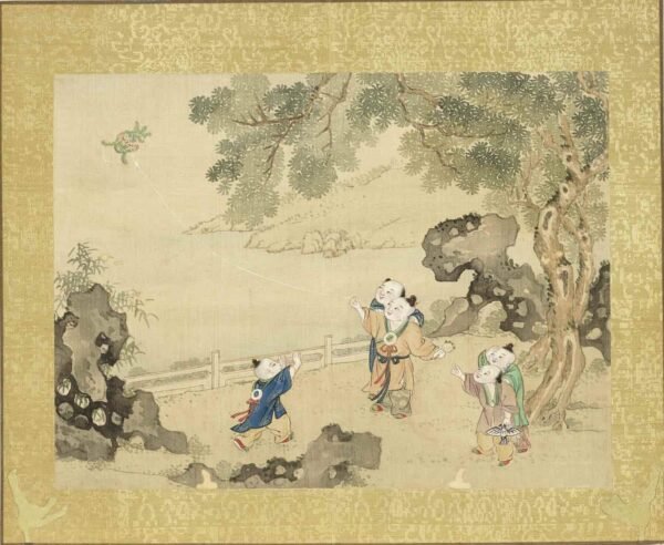 An Illustrated Album of Harmonious Joy in the Lantern Festival（Scroll）欢洽寰区图册 - 图片 4