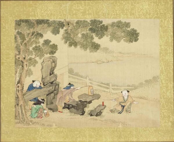 An Illustrated Album of Harmonious Joy in the Lantern Festival（Scroll）欢洽寰区图册 - 图片 5