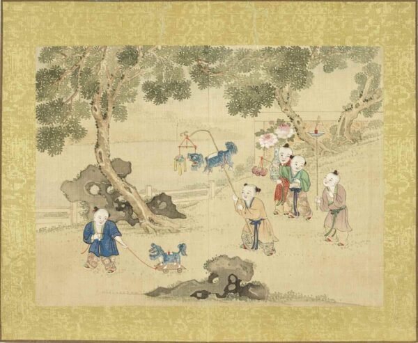 An Illustrated Album of Harmonious Joy in the Lantern Festival（Scroll）欢洽寰区图册 - 图片 6
