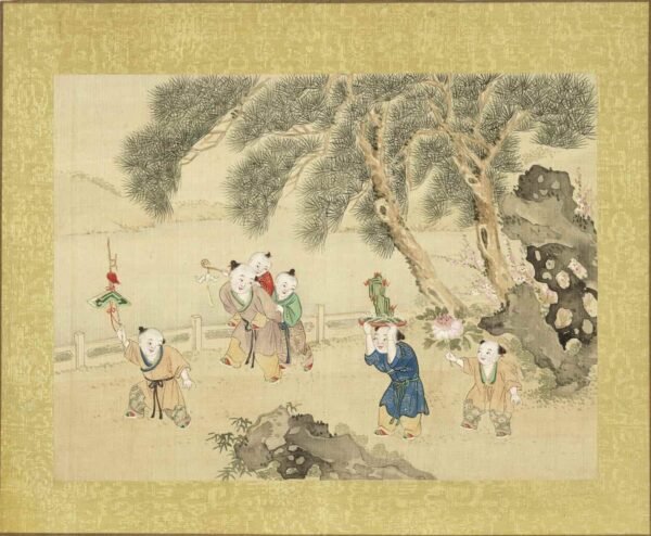 An Illustrated Album of Harmonious Joy in the Lantern Festival（Scroll）欢洽寰区图册 - 图片 7