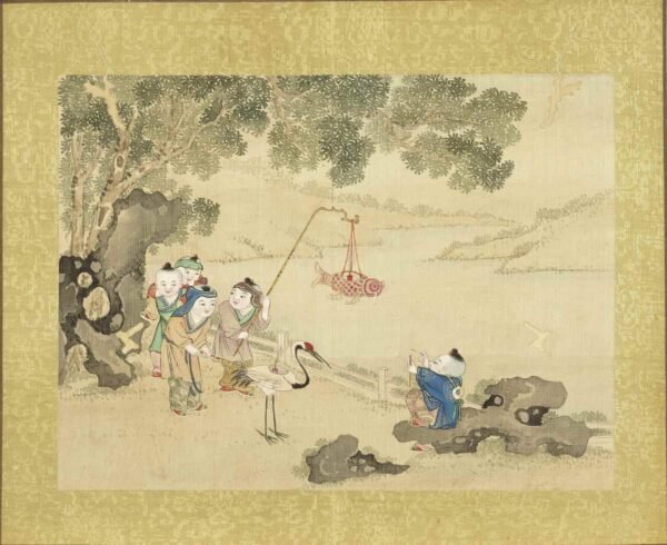 An Illustrated Album of Harmonious Joy in the Lantern Festival（Scroll）欢洽寰区图册 - 图片 9