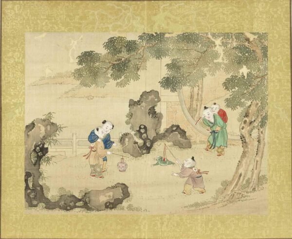 An Illustrated Album of Harmonious Joy in the Lantern Festival（Scroll）欢洽寰区图册 - 图片 11