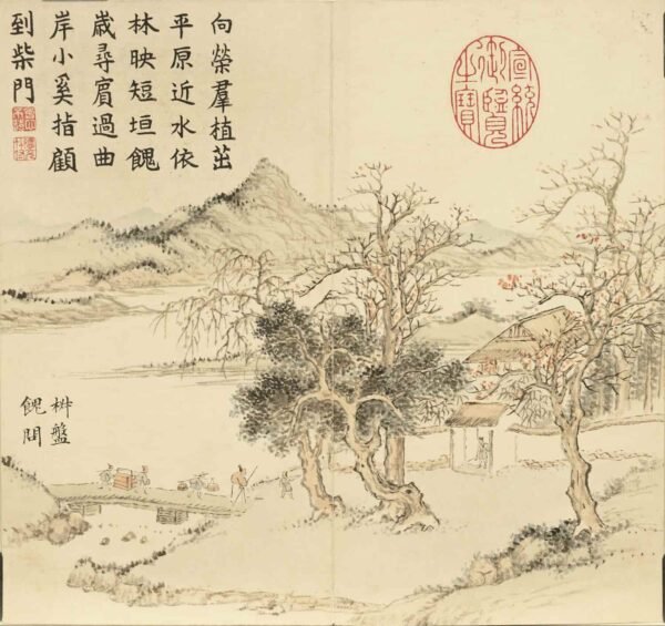 Farewell to Winter and Welcoming Auspiciousness An Illustrated Album（Scroll）饯腊迎祥图册 - 图片 3