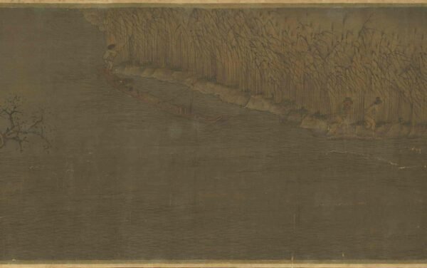 First Snow on the River (scroll)江行初雪图卷 - 图片 3