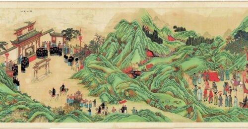 Pacification of the Seas (complete scroll)靖海全图