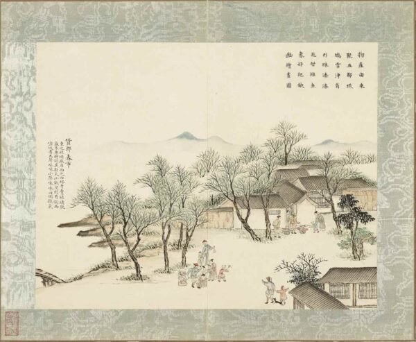 Capital Spring Revelry An Illustrated Album of Qing Dynasty Festivitie（Scroll）京辇春熙图册 - 图片 8