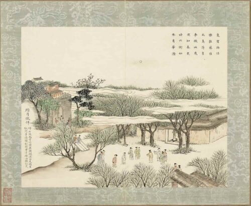Capital Spring Revelry An Illustrated Album of Qing Dynasty Festivitie（Scroll）京辇春熙图册