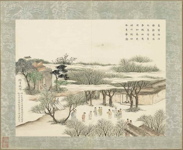 Capital Spring Revelry An Illustrated Album of Qing Dynasty Festivitie（Scroll）京辇春熙图册