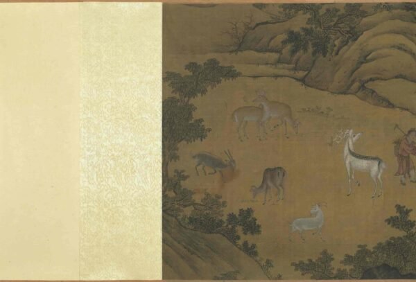 Hundred Deer Scroll明人百禄图卷 - 图片 2
