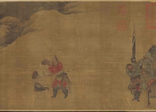 Farewell of Su Wu and Li Ling（Scroll）苏李别意图卷