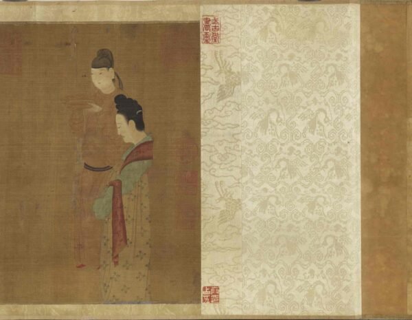 Court Ladies Playing Backgammon (scroll)内人双陆图卷 - 图片 5