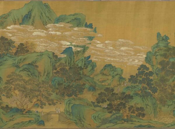 Peach Banquet of the Immortals Scroll蟠桃仙会图卷 - 图片 5