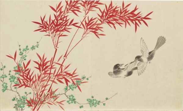 Peace and Spring Auspices Album（Scroll）平安春喜图册 - 图片 5