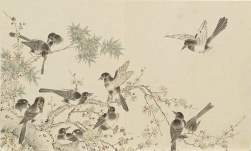 Peace and Spring Auspices Album（Scroll）平安春喜图册