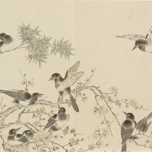 Sun Kehong’s literati lifestyle themes（Scroll）销闲清课图