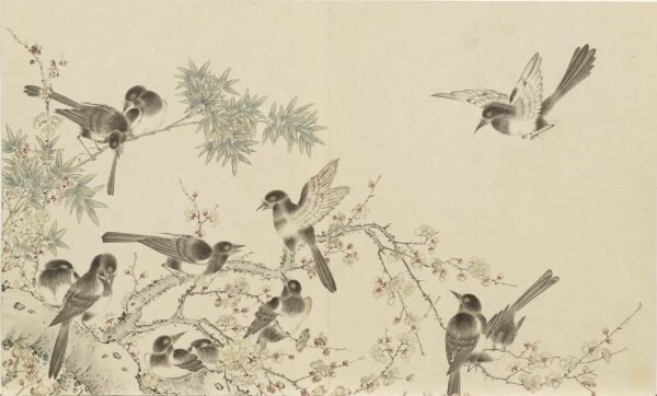 Peace and Spring Auspices Album（Scroll）平安春喜图册