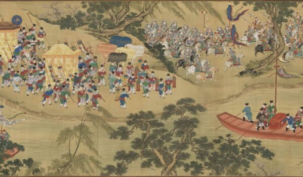 Entering the Imperial Guard Scroll入跸图卷 - 图片 11