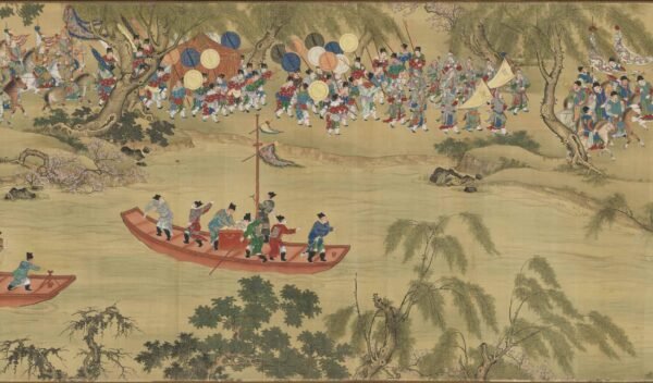 Entering the Imperial Guard Scroll入跸图卷 - 图片 12