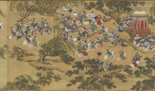 Entering the Imperial Guard Scroll入跸图卷 - 图片 13