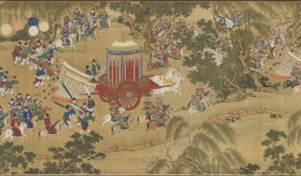 Entering the Imperial Guard Scroll入跸图卷 - 图片 14