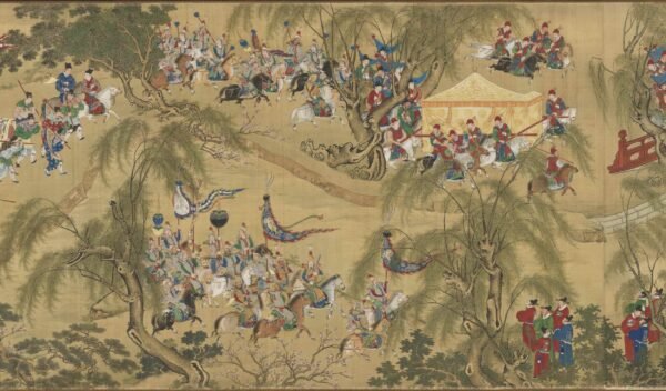 Entering the Imperial Guard Scroll入跸图卷 - 图片 16