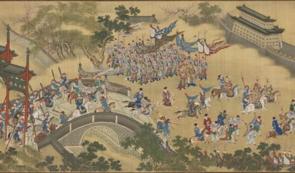 Entering the Imperial Guard Scroll入跸图卷 - 图片 18