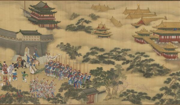 Entering the Imperial Guard Scroll入跸图卷 - 图片 19