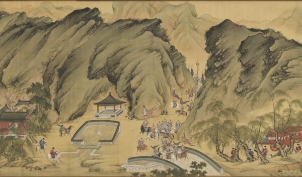 Entering the Imperial Guard Scroll入跸图卷 - 图片 3