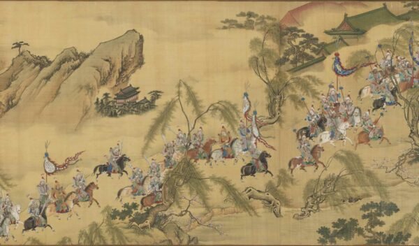 Entering the Imperial Guard Scroll入跸图卷 - 图片 5