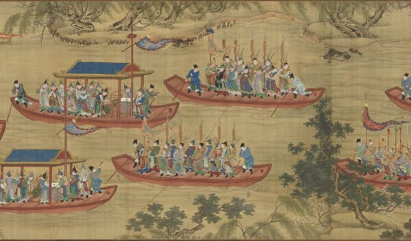 Entering the Imperial Guard Scroll入跸图卷 - 图片 8