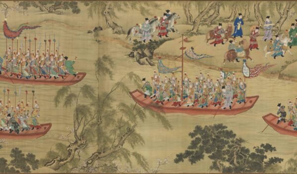Entering the Imperial Guard Scroll入跸图卷 - 图片 9