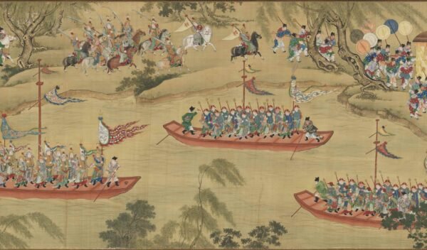 Entering the Imperial Guard Scroll入跸图卷 - 图片 10