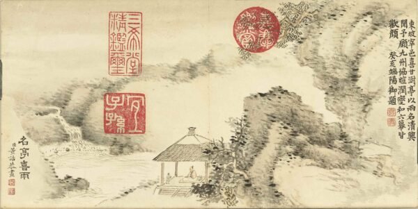 Ten Rains Auspicious Omens Album（Scroll）十雨征祥图册 - 图片 11