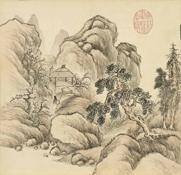 Four Seasons Landscape Album(Scroll)四时山水图册