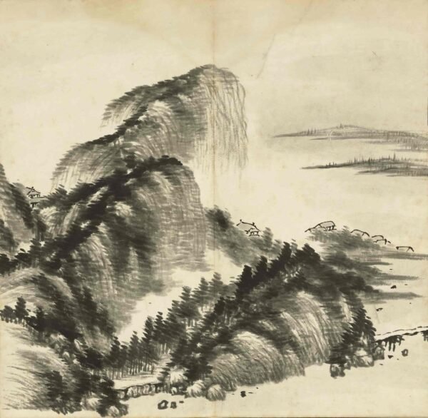 Four Seasons Landscape Album(Scroll)四时山水图册 - 图片 22
