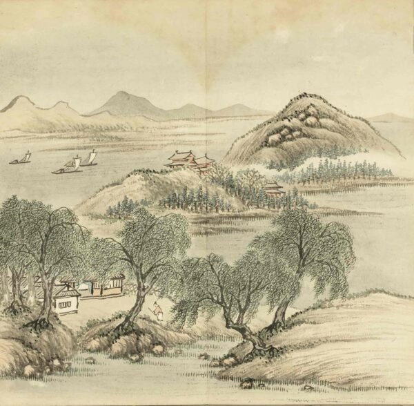 Four Seasons Landscape Album(Scroll)四时山水图册 - 图片 23