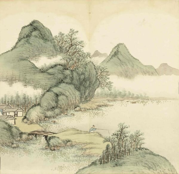 Four Seasons Landscape Album(Scroll)四时山水图册 - 图片 20