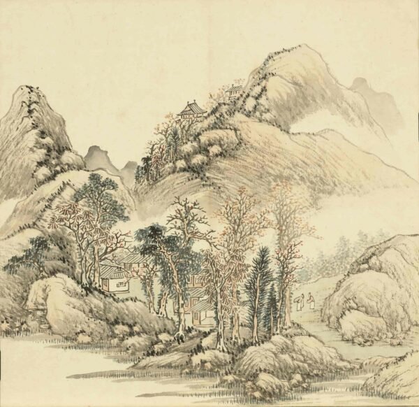 Four Seasons Landscape Album(Scroll)四时山水图册 - 图片 10