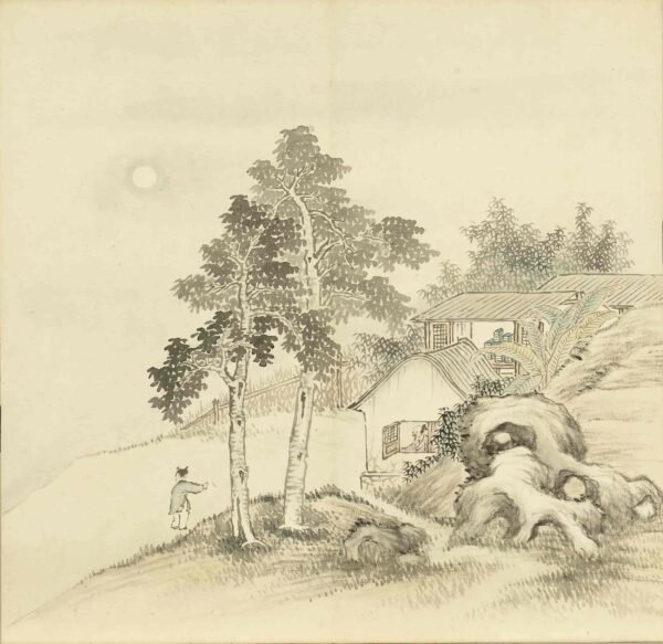 Four Seasons Landscape Album(Scroll)四时山水图册 - 图片 11