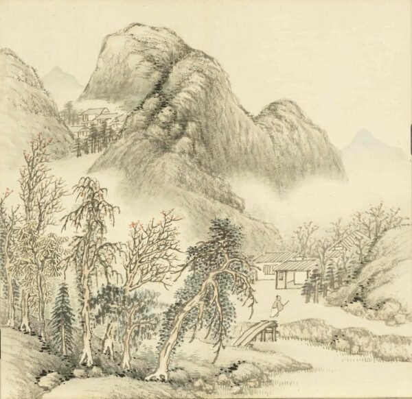 Four Seasons Landscape Album(Scroll)四时山水图册 - 图片 12