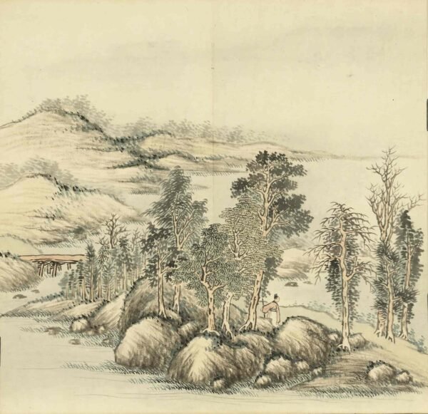 Four Seasons Landscape Album(Scroll)四时山水图册 - 图片 16